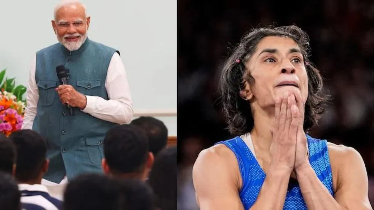 'Matter Of Great Pride' PM Narendra Modi Lauds Vinesh Phogat's Paris Olympics 2024 Feat Watch